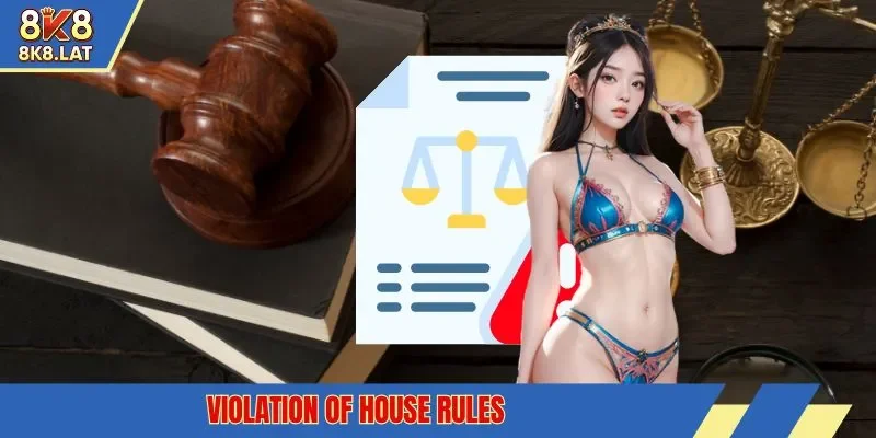 Violation of house rules