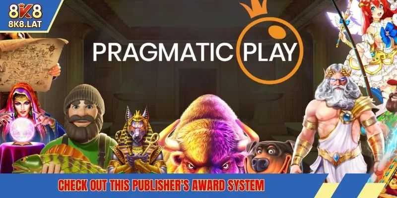 Check out this publisher's award system