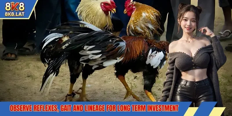 Observe reflexes, gait and lineage for long term investment