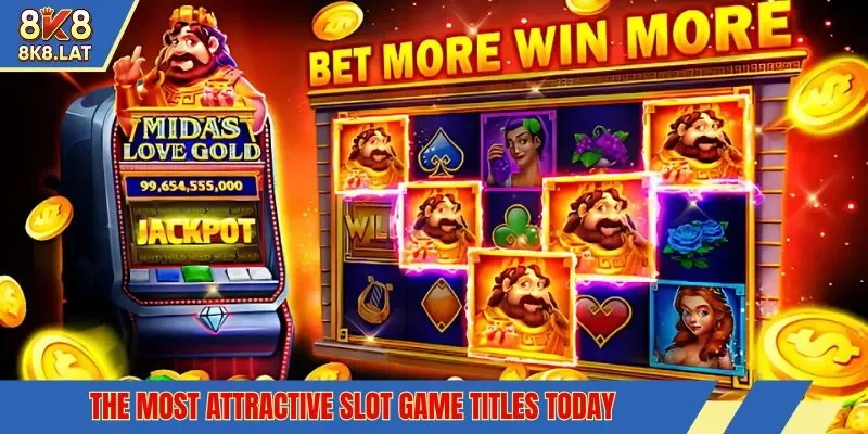 The most attractive slot game titles today